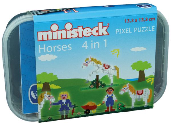 ministeck das ORIGINAL - Pferde 4in1